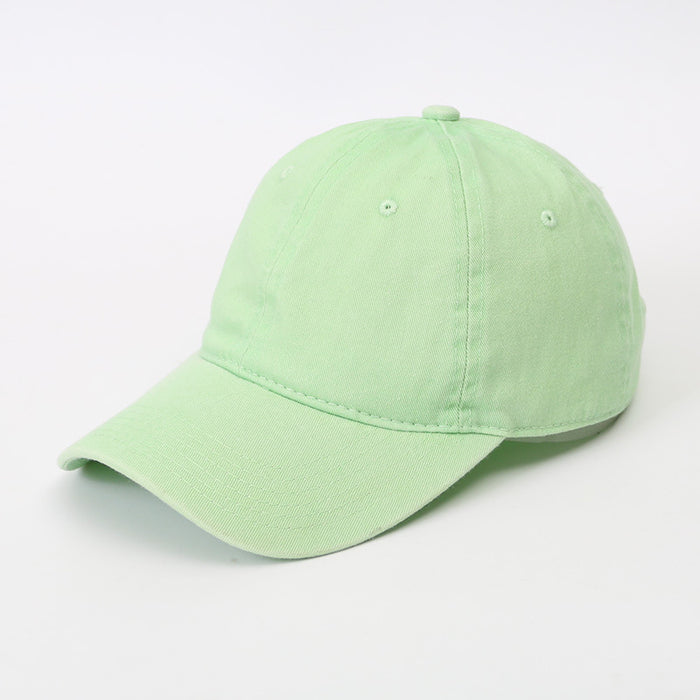 Wholesale Cotton Plain Washed Ponytail Baseball Cap JDC-FH-Chunq014