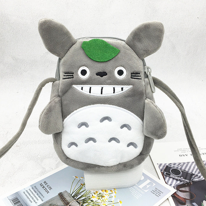 Wholesale Cute Cartoon Anime Plush Shoulder Messenger Bag JDC-SD-Nuon019