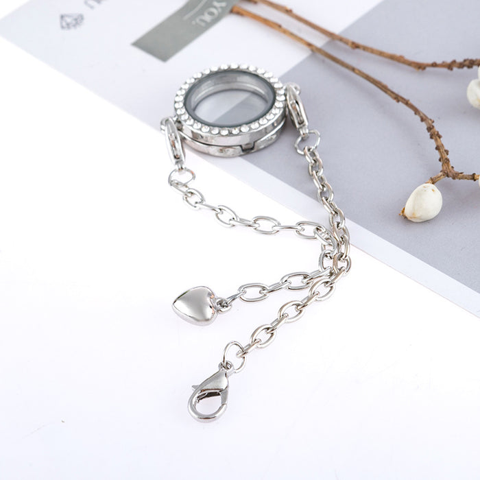 Wholesale Bracelet Openable Box Jewelry Photo Box Photo Frame Bracelet