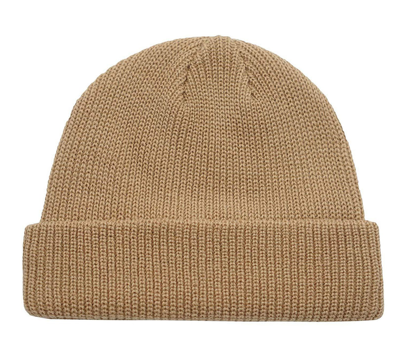 Wholesale Retro Round Top Warm Short Knitted Beanie JDC-FH-ChuangT005