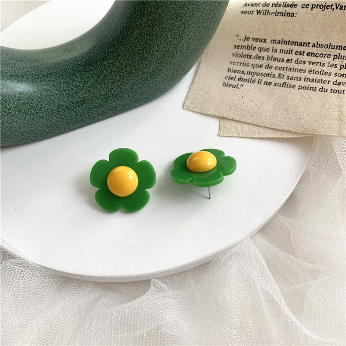 Wholesale Avocado Alloy Paint Ear Clip JDC-ES-ABL010