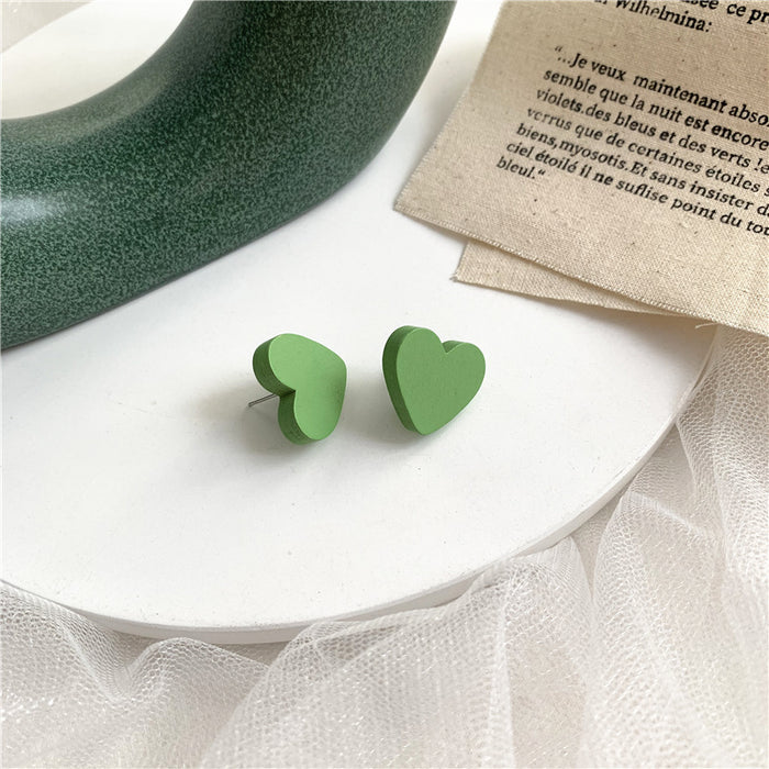 Wholesale Avocado Alloy Paint Ear Clip JDC-ES-ABL010