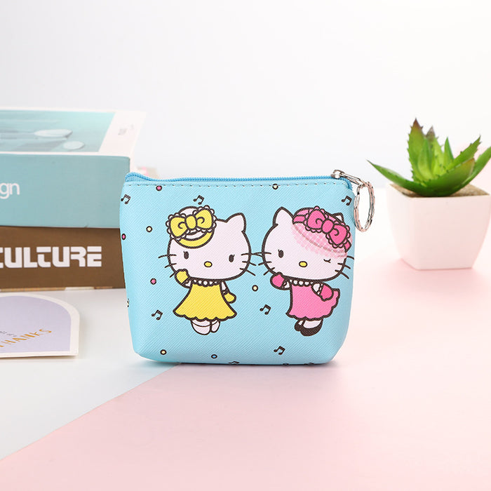 Wholesale New Cartoon Cute Animal Wallet PU Leather Wallet Coin Key Storage Bag