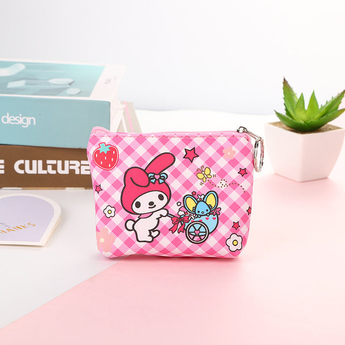 Wholesale New Cartoon Cute Animal Wallet PU Leather Wallet Coin Key Storage Bag