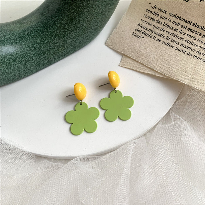 Wholesale Avocado Alloy Paint Ear Clip JDC-ES-ABL010