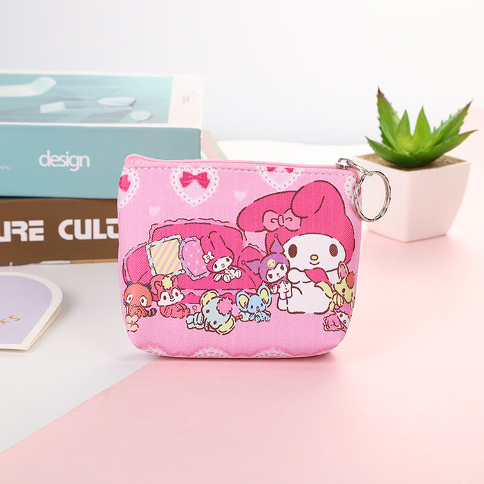 Wholesale New Cartoon Cute Animal Wallet PU Leather Wallet Coin Key Storage Bag