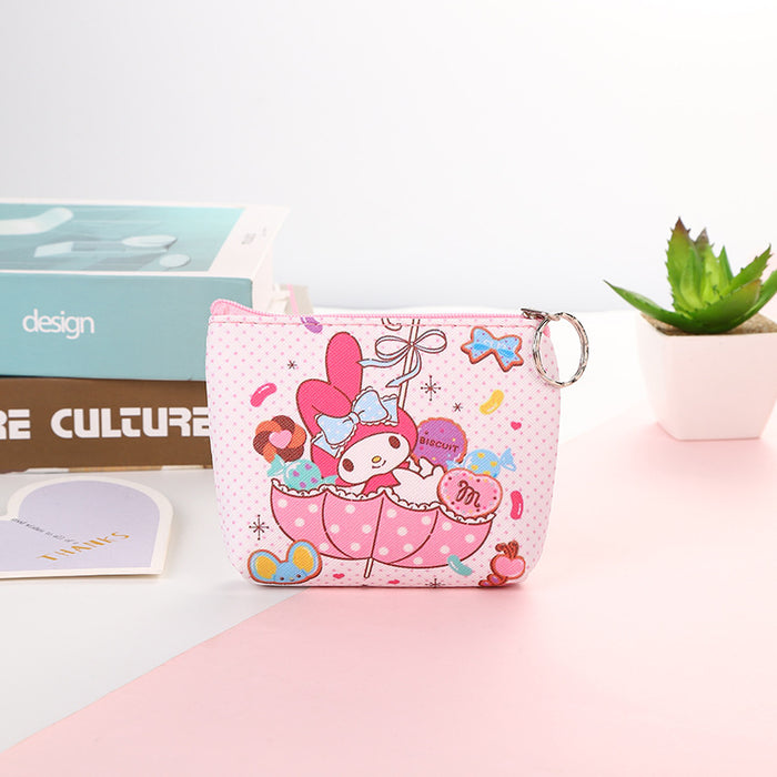 Wholesale New Cartoon Cute Animal Wallet PU Leather Wallet Coin Key Storage Bag