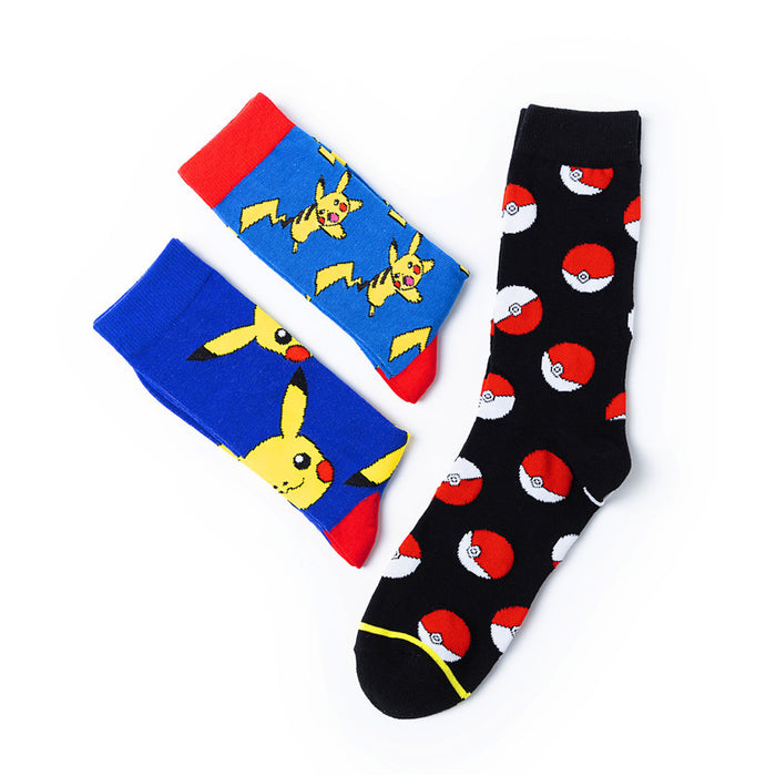 Wholesale Cartoon tube anime men's socks