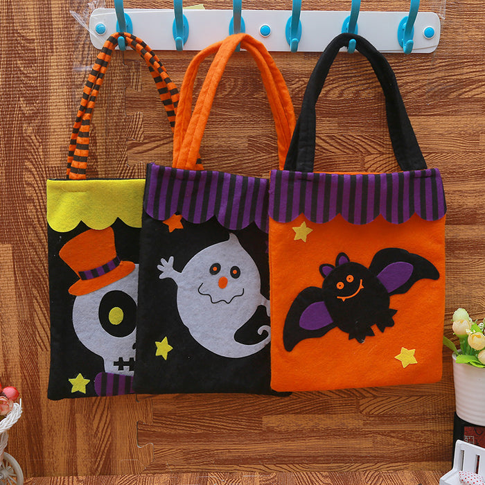 Wholesale  Non Woven Bag Candy Bag Ghost Festival Pumpkin Bag Decorations Props Gift Bag