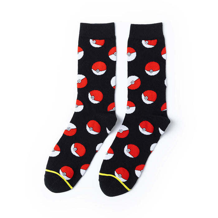 Wholesale Cartoon tube anime men's socks