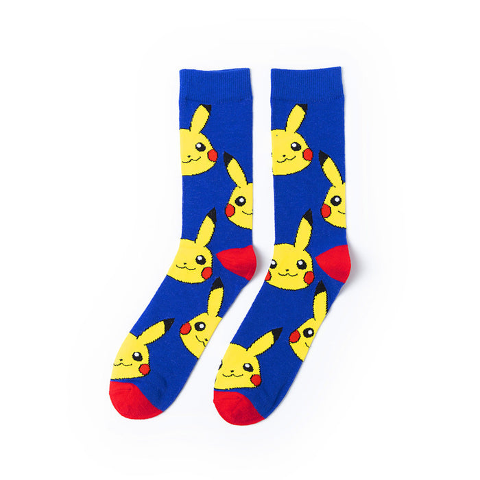 Wholesale Cartoon tube anime men's socks