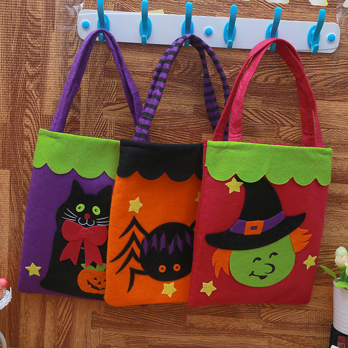 Wholesale  Non Woven Bag Candy Bag Ghost Festival Pumpkin Bag Decorations Props Gift Bag
