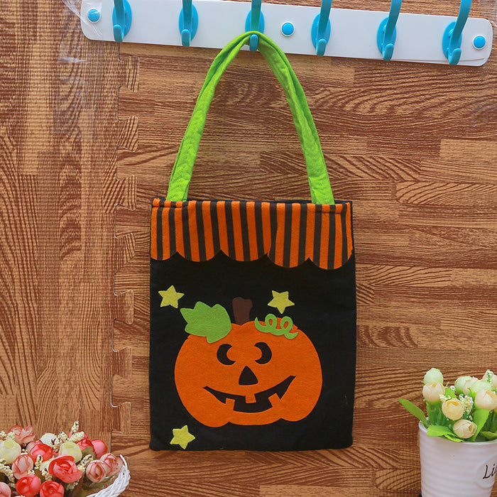 Wholesale  Non Woven Bag Candy Bag Ghost Festival Pumpkin Bag Decorations Props Gift Bag