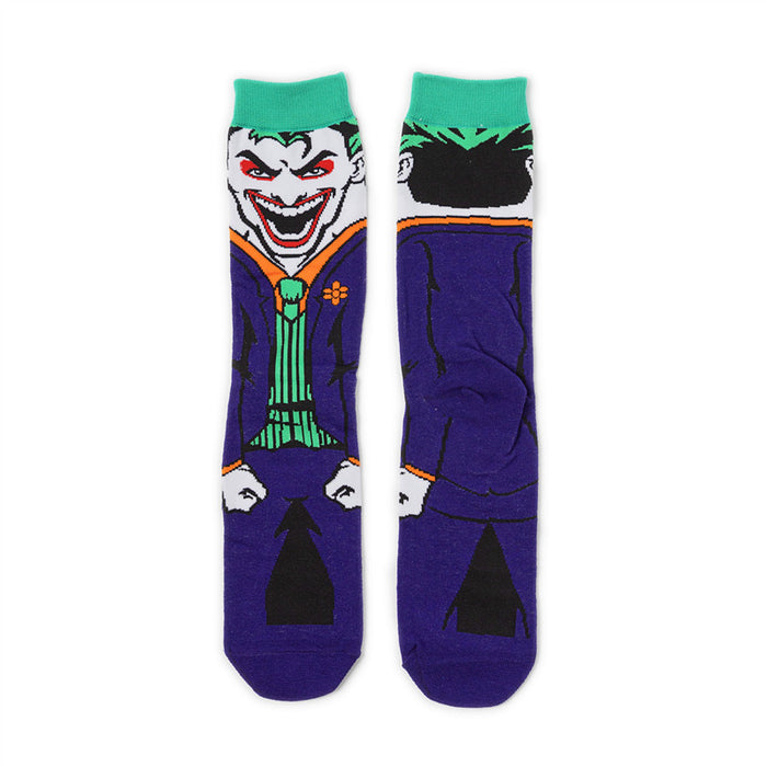 Wholesale Straight cartoon character socks, personalized trendy brand skateboard socks
