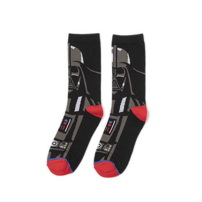 Wholesale  Men's Cotton Cartoon Cartoon Socks Black Socks Women's Cotton Men's Socks