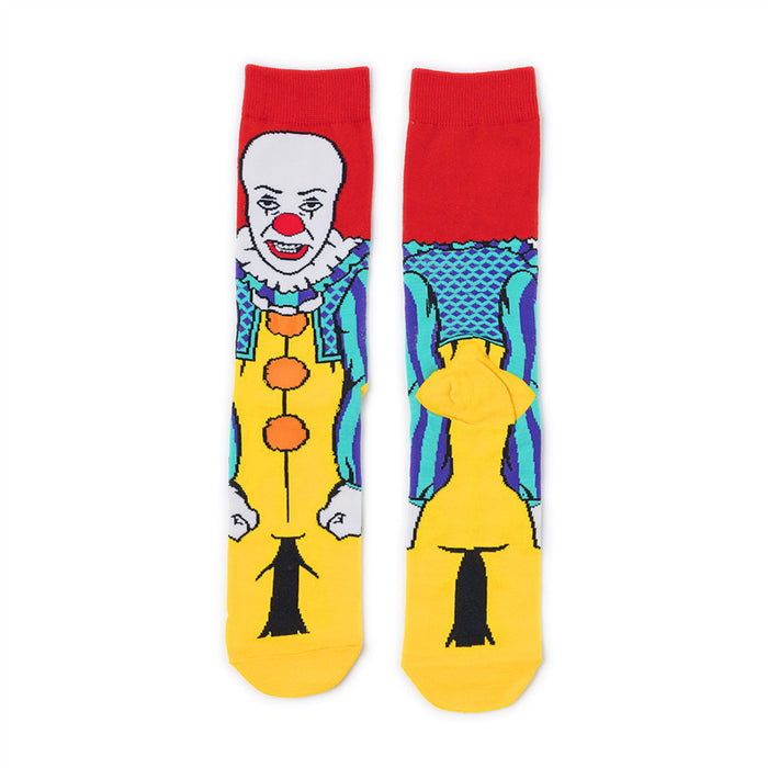 Wholesale Straight cartoon character socks, personalized trendy brand skateboard socks