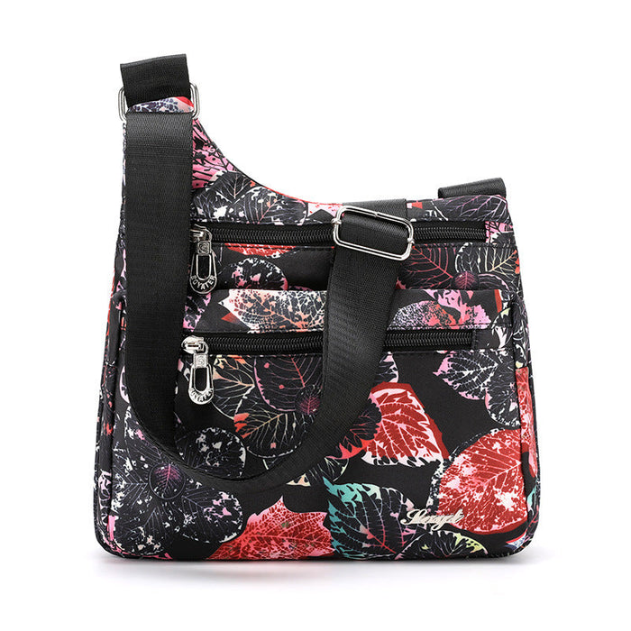 Wholesale Ethnic Style Nylon Cloth Women's Shoulder Bag Multi-compartment Casual Crossbody Bag JDC-SD-DaSen003