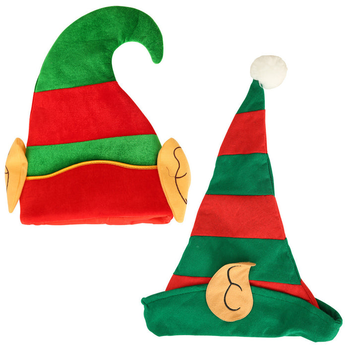 Wholesale Christmas Dress up Props  Children' s Christmas Hats Adult Christmas Non-Woven Hats