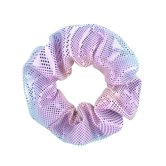 Wholesale Polyester Laser Fabric Two-color Gradient Hair Band JDC-HS-Xiane003