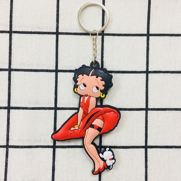 Wholesale Cartoon Cute PVC Keychain JDC-KC-Hual005