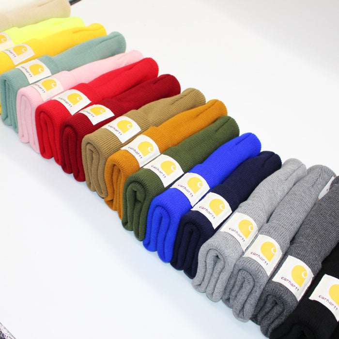 Wholesale Autumn and Winter Knitted Folding Wool Ear Hat JDC-FH-QingCL016