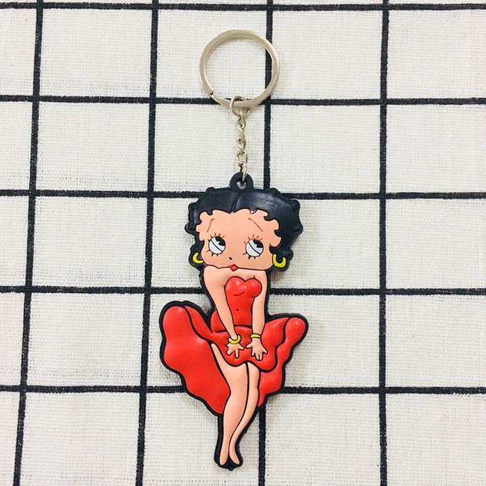 Wholesale Cartoon Cute PVC Keychain JDC-KC-Hual005