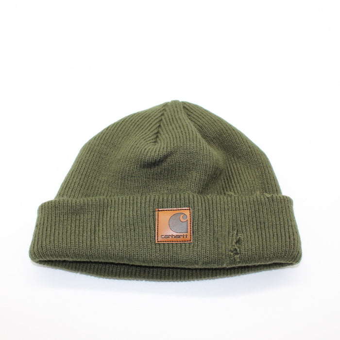 Wholesale Autumn and Winter Washed Distressed Holes Wool Knitted Hat JDC-FH-QingCL007