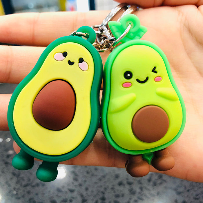 Wholesale Cartoon keychain pendant, doll, PVC backpack, cute little gift, key pendant
