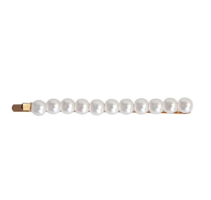 Wholesale Pearl Bangs Hairpin Simple Elegant Clip Sweet Hairpin Accessories Jewelry