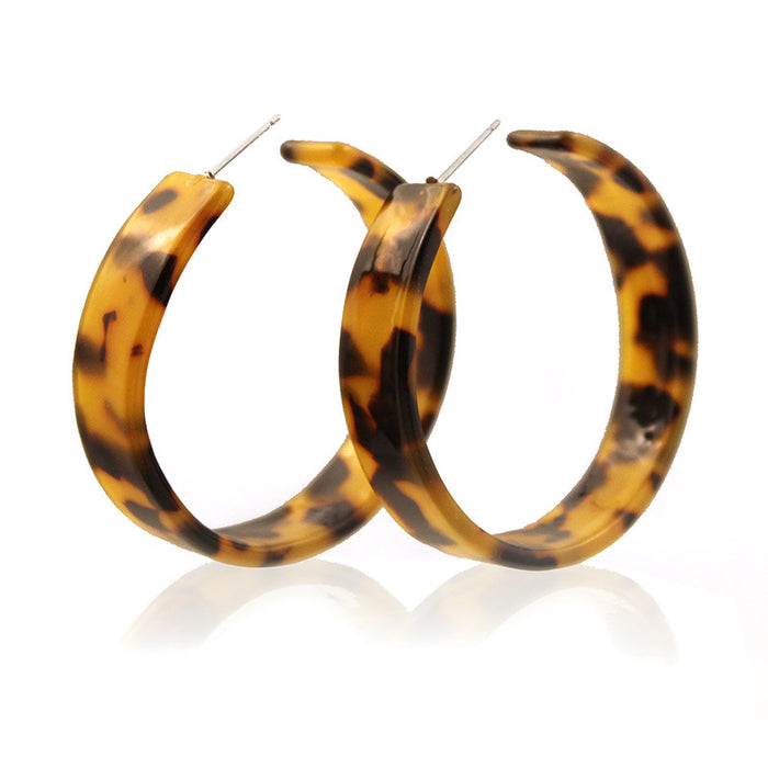 Wholesale Acrylic earrings for women, retro and simple style, fashionable and versatile earrings