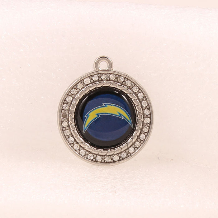 Wholesale Diamond pendant  charms olive team hand necklace small pendant  jewelry accessories