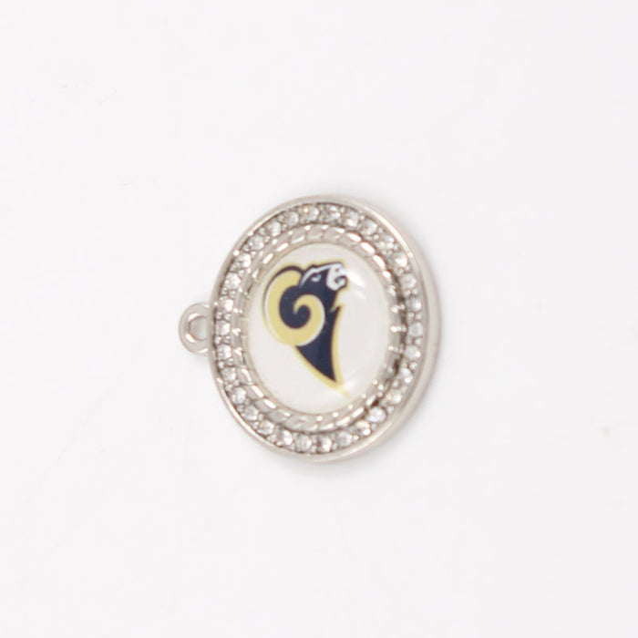 Wholesale Diamond Pendant Olive Team Patriotic Pendant Jewelry Accessories