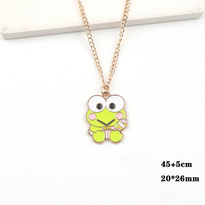 Wholesale Cartoon Alloy Pendant Necklace JDC-NE-FuYu015