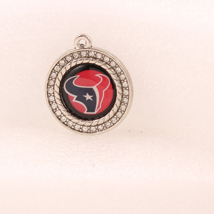 Wholesale Diamond pendant  charms olive team hand necklace small pendant  jewelry accessories