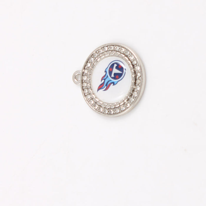 Wholesale Diamond Pendant Olive Team Patriotic Pendant Jewelry Accessories