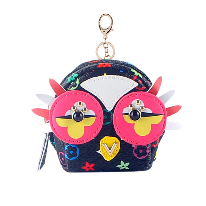 Wholesale PU Small School Bag Integrated Zipper Coin Purse JDC-WT-YouTu004