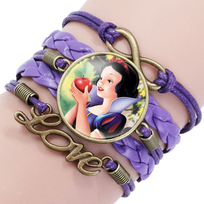 Wholesale Cartoon Braided Multi-layer Gemstone Bracelet JDC-BT-NH018