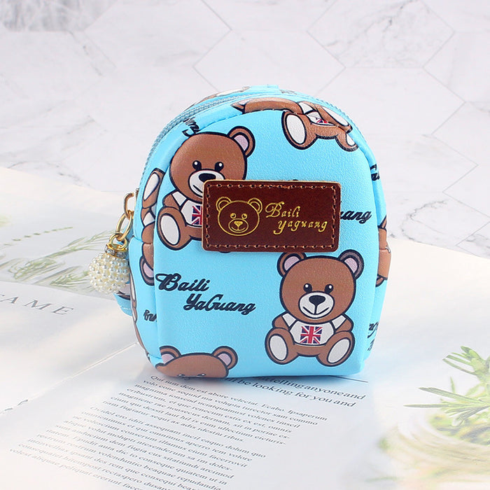 Wholesale PU Cartoon Cute Bear Coin Purse JDC-WT-YouTu014