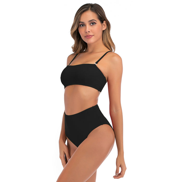 Wholesale Swimsuit Split Swimsuit Sexy Bikini High Waist Swimsuit Swimsuit