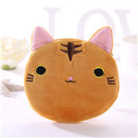 Wholesale Creative Cute Cartoon Japanese and Korean Students Ladies Zipper Mini Key Coin Storage Japanese Cute Cat Coin Purse JDC-WT-SM002