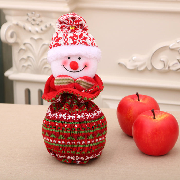 Wholesale Christmas Apple Bag, Handbag, Christmas Eve Gift Bag, Kidsren' s Small Gift Bag, Christmas Apple Bag