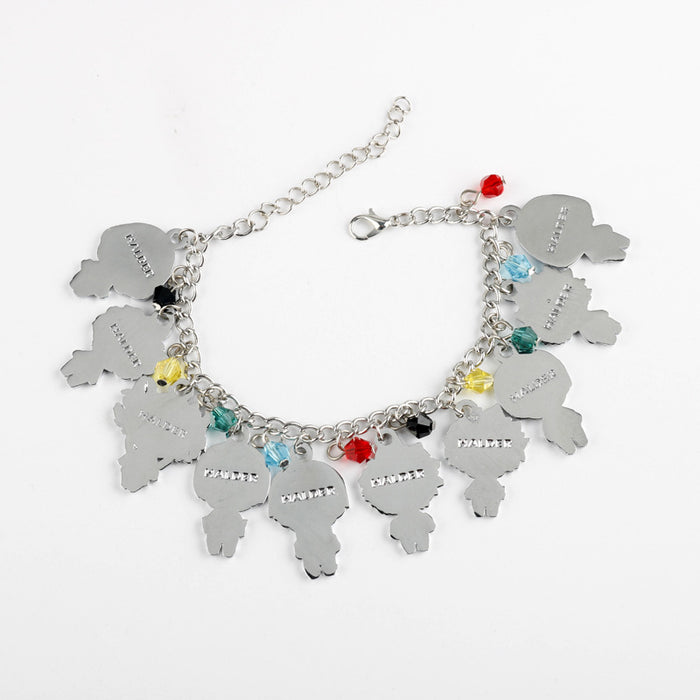 Wholesale Cartoon Anime Alloy Pendant Bracelet JDC-BT-HeYu001