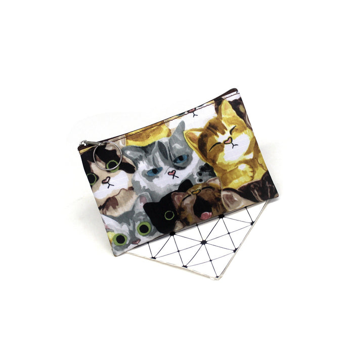 Wholesale Student Wallet Vintage Kitten Women Coin Purse JDC-WT-QW016