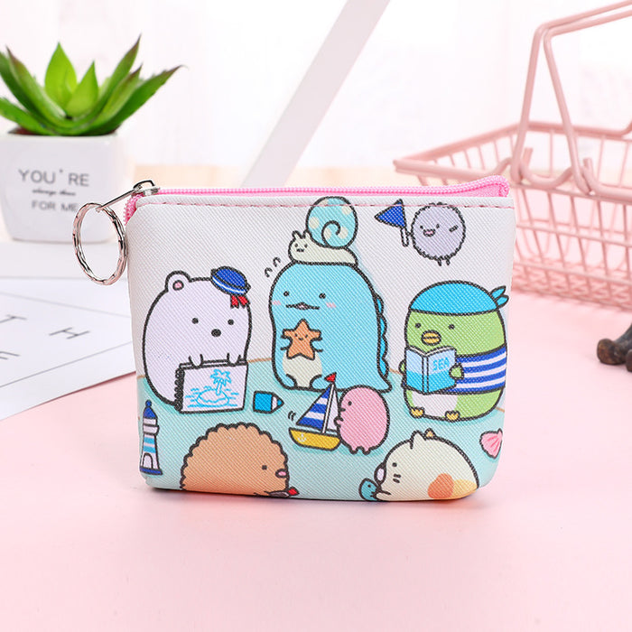 Wholesale Cute Cartoon Creative PU Coin Purse JDC-WT-Kaixiao002