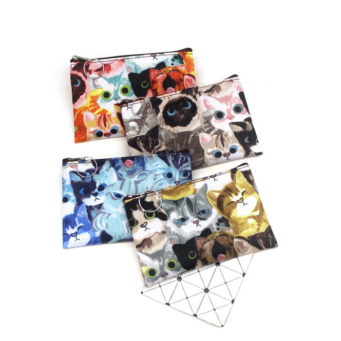 Wholesale Student Wallet Vintage Kitten Women Coin Purse JDC-WT-QW016