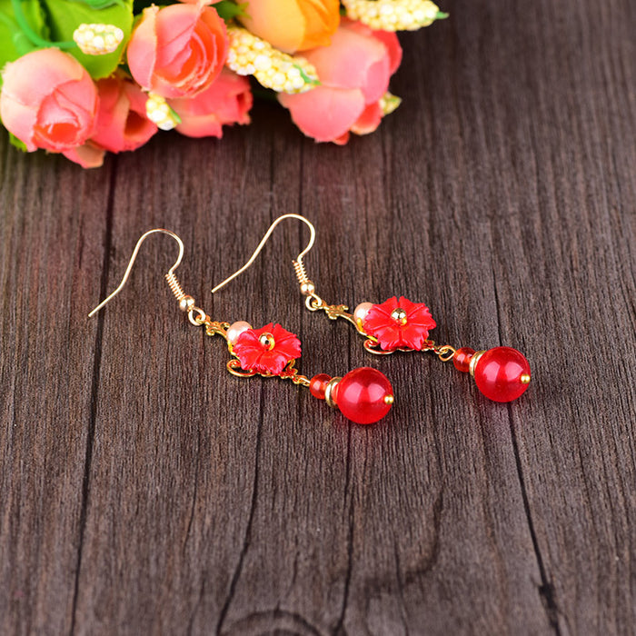 Wholesale Simple and fashionable trendy earrings, women's retro style earrings accessories