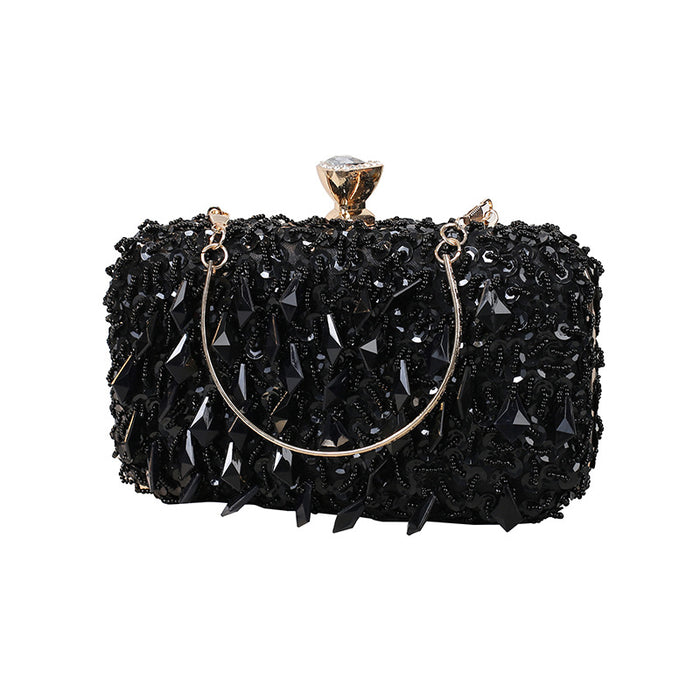 Wholesale Fashion Hot Item Pure Handmade Bead Handbag Socialite Dress Dinner Bag Women's Banquet Evening Bag JDC-HB-MM009