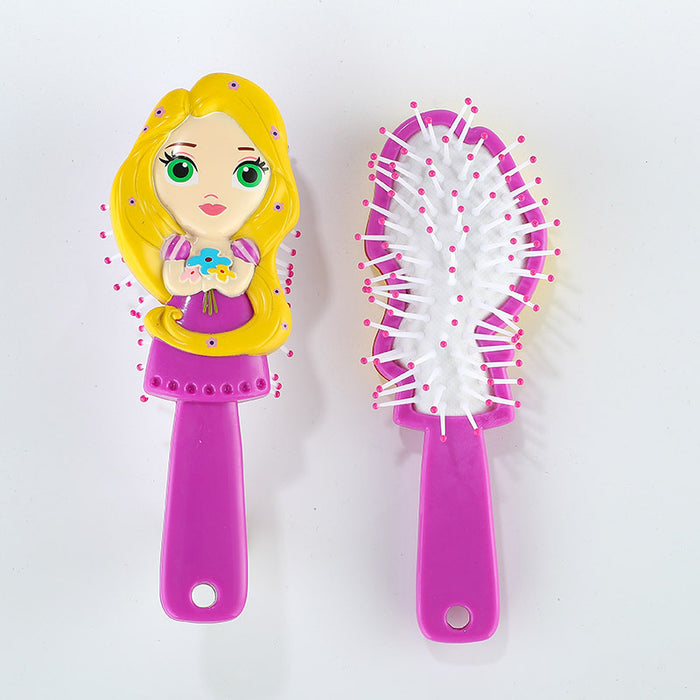 Wholesale Cartoon Plastic Anti-knot Comb JDC-CM-Lany003