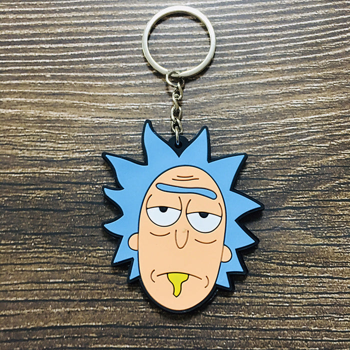 Wholesale Cartoon Anime PVC Keychain JDC-KC-Hual002