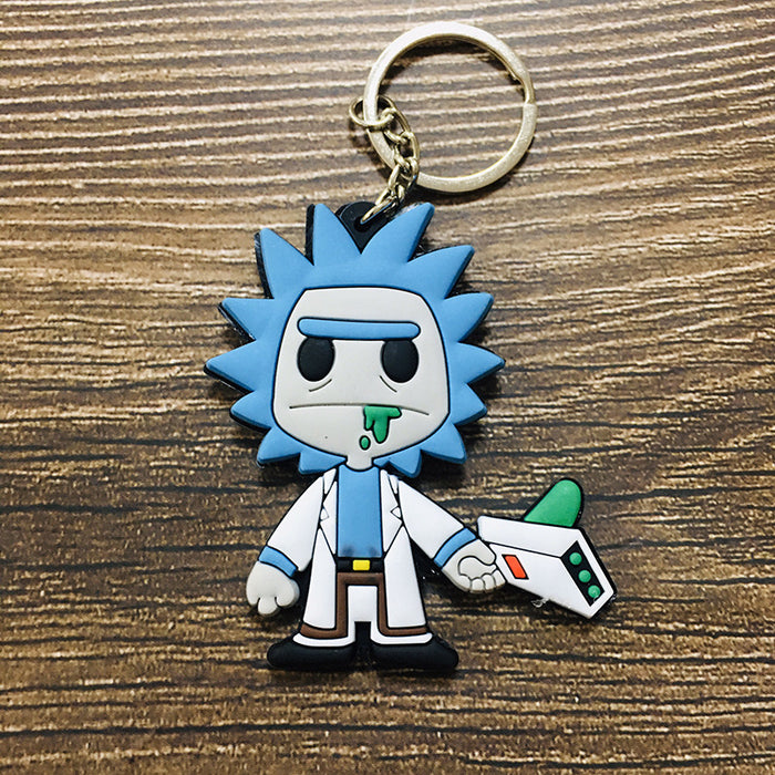 Wholesale Cartoon Anime PVC Keychain JDC-KC-Hual002